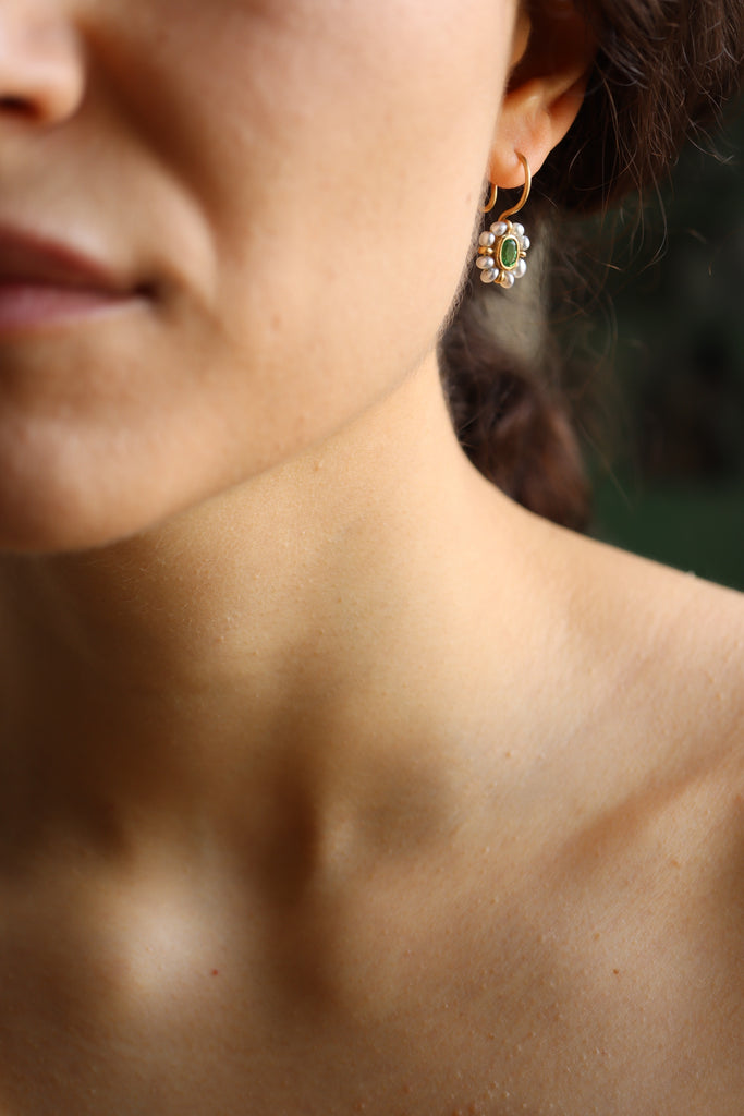 orecchini oro etico fairtrade perle