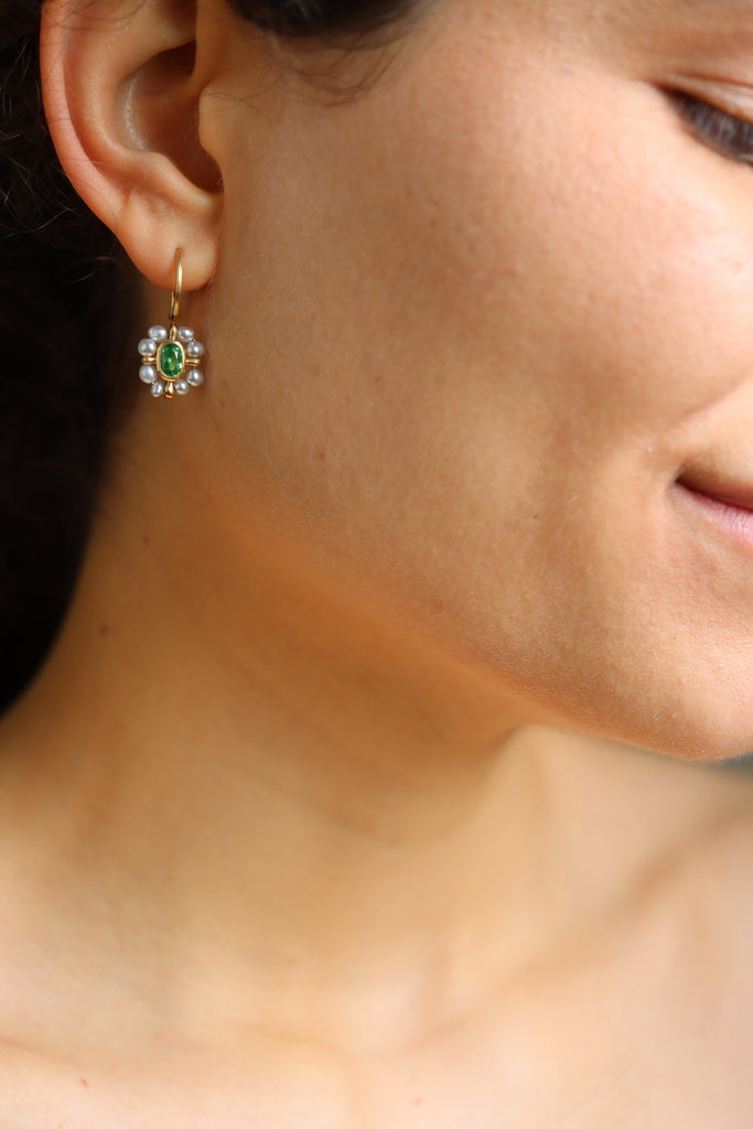 orecchini oro etico fairtrade perle