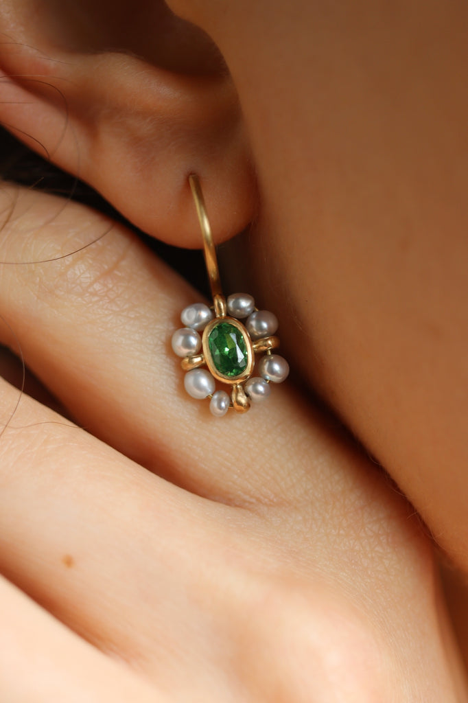 orecchini oro etico fairtrade perle